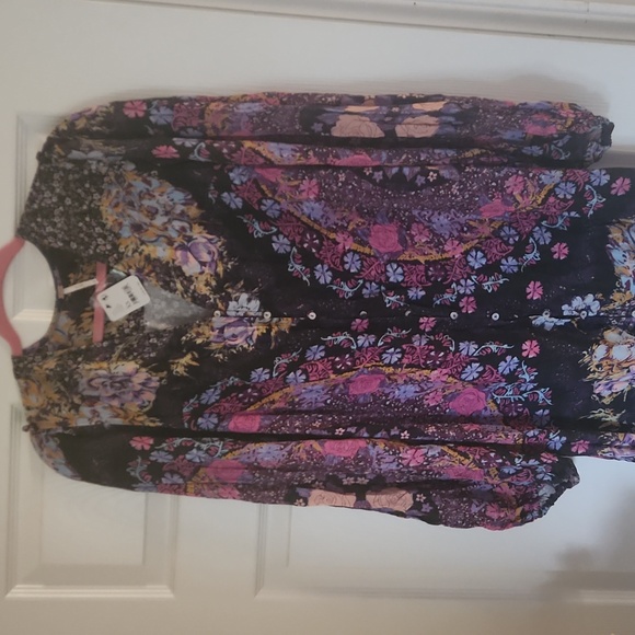 Free People Marais Printed Midi Dress - Picture 5 of 7